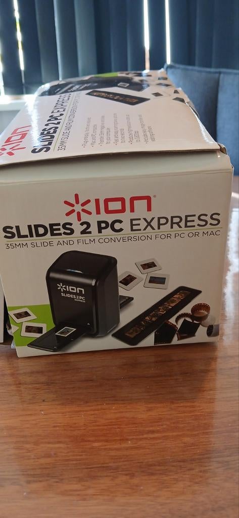 Ion Slides 2 PC Express - Dia- en Filmscanner, Ophalen of Verzenden, Zo goed als nieuw, Overige typen