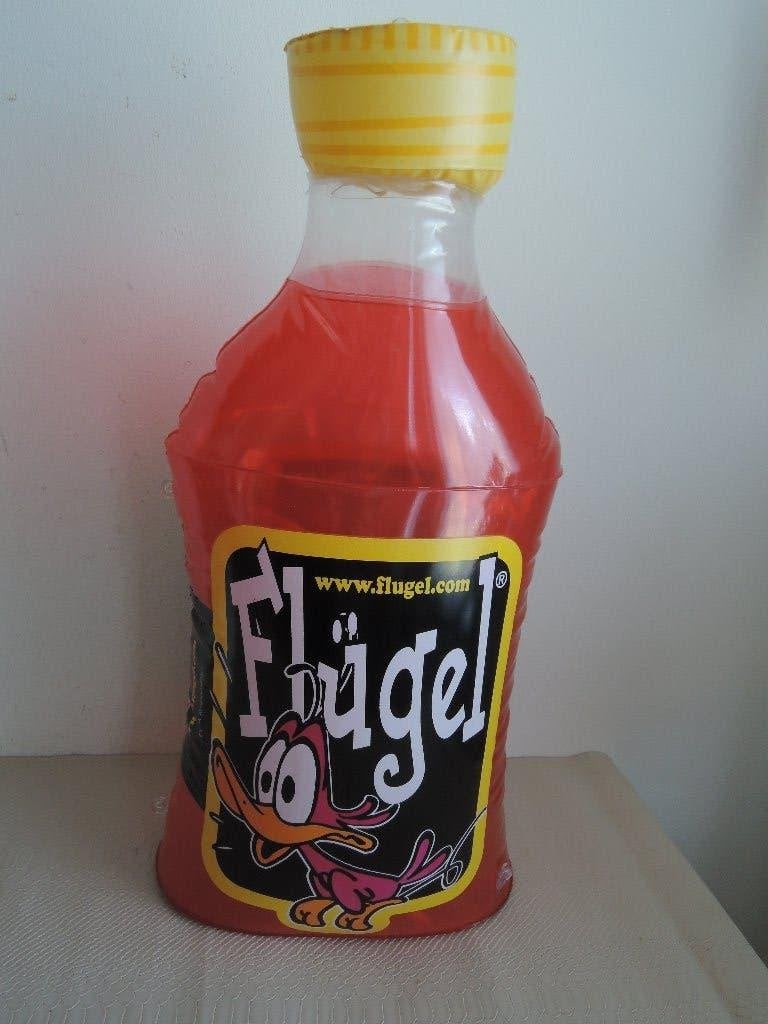 Opblaasbare Flugel fles, Ophalen of Verzenden, Zo goed als nieuw, Versiering, Overige