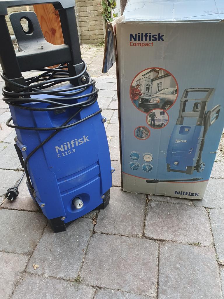 Hoge druk reiniger NILFISK C115.3 (zonder slang en spuit), Ophalen, Zo goed als nieuw, Elektrisch