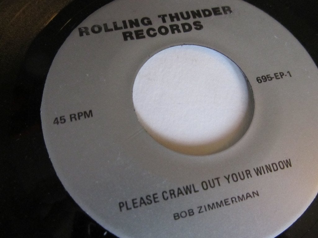 Bob Dylan, George Harrison - Please Crawl Out Your Window ep, 7 inch, Ophalen of Verzenden, Zo goed als nieuw, EP
