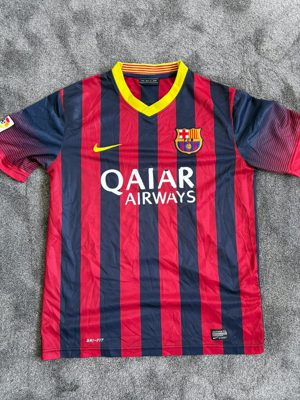 Nike FC Barcelona voetbalshirt, Maat M, Ophalen of Verzenden, Zo goed als nieuw, Shirt