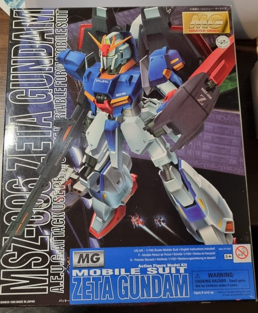 Mobile Suit Zeta Gundam | MSZ-006 | Bandai, 1996, Ophalen of Verzenden, Nieuw, 1:50 of kleiner, Figuur of Figuren