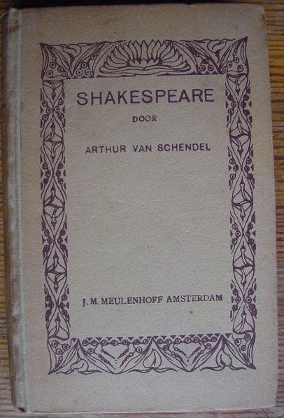 Shakespeare door Arthur van Schendel 1922, Ophalen of Verzenden, Gelezen, Nederland