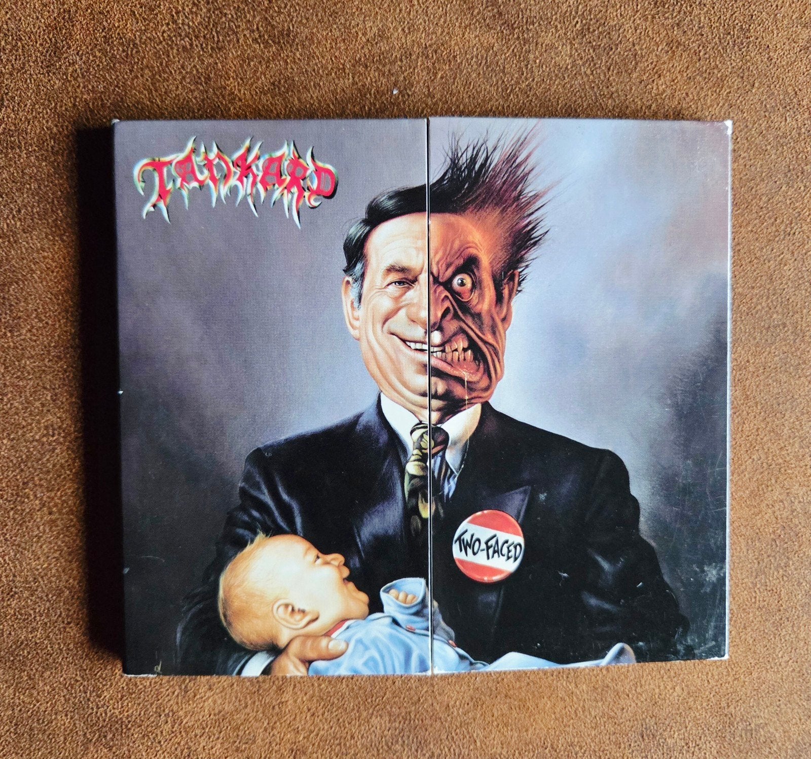 Tankard – Two-Faced - Limited Edition - Clapcover Digipak CD, Ophalen of Verzenden, Zo goed als nieuw