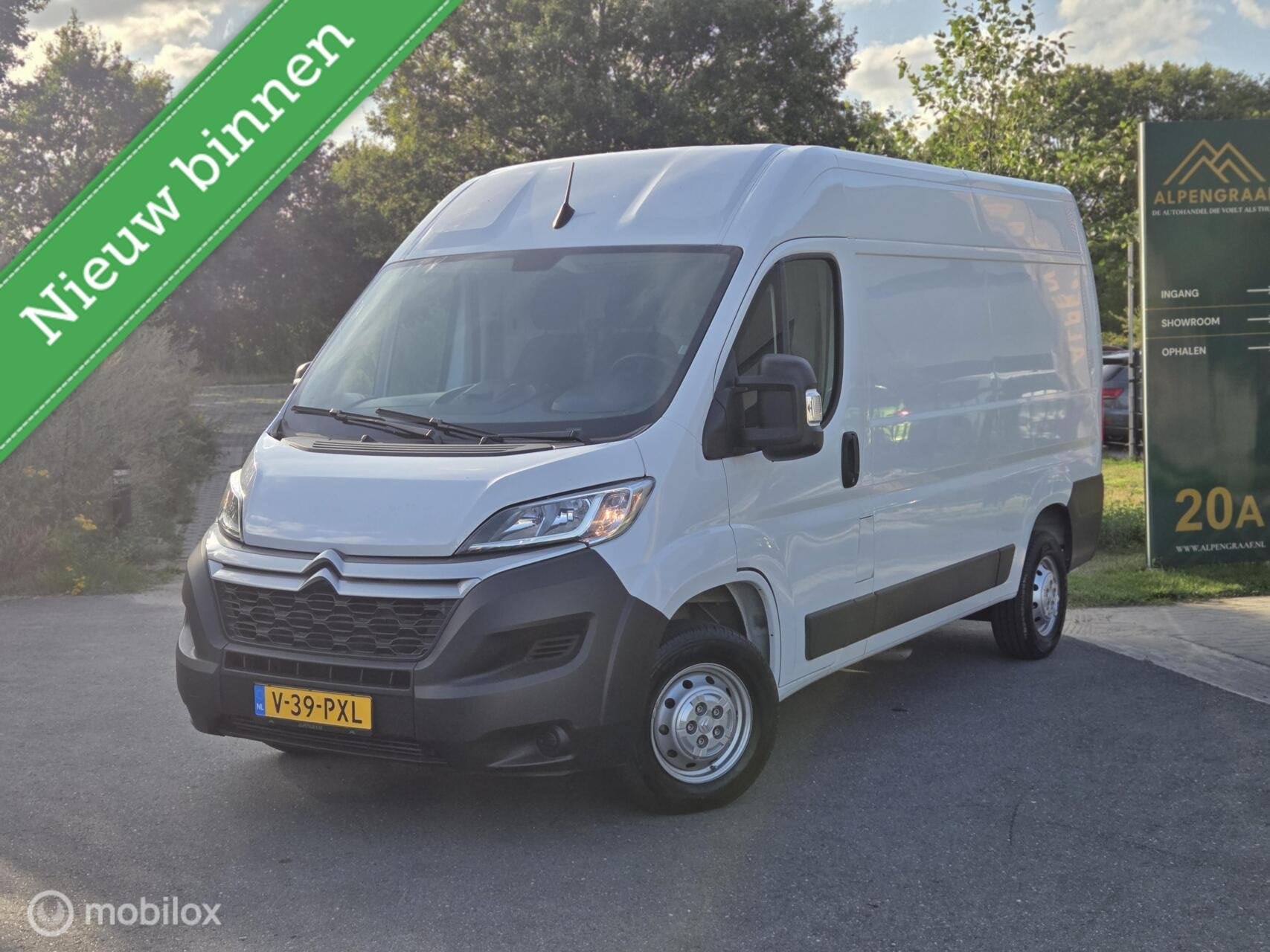 Citroen Jumper bestel 35 2.2 BlueHDi 140 L2H2 Club, Auto's, Voorwielaandrijving, Gebruikt, Euro 6, 4 cilinders
