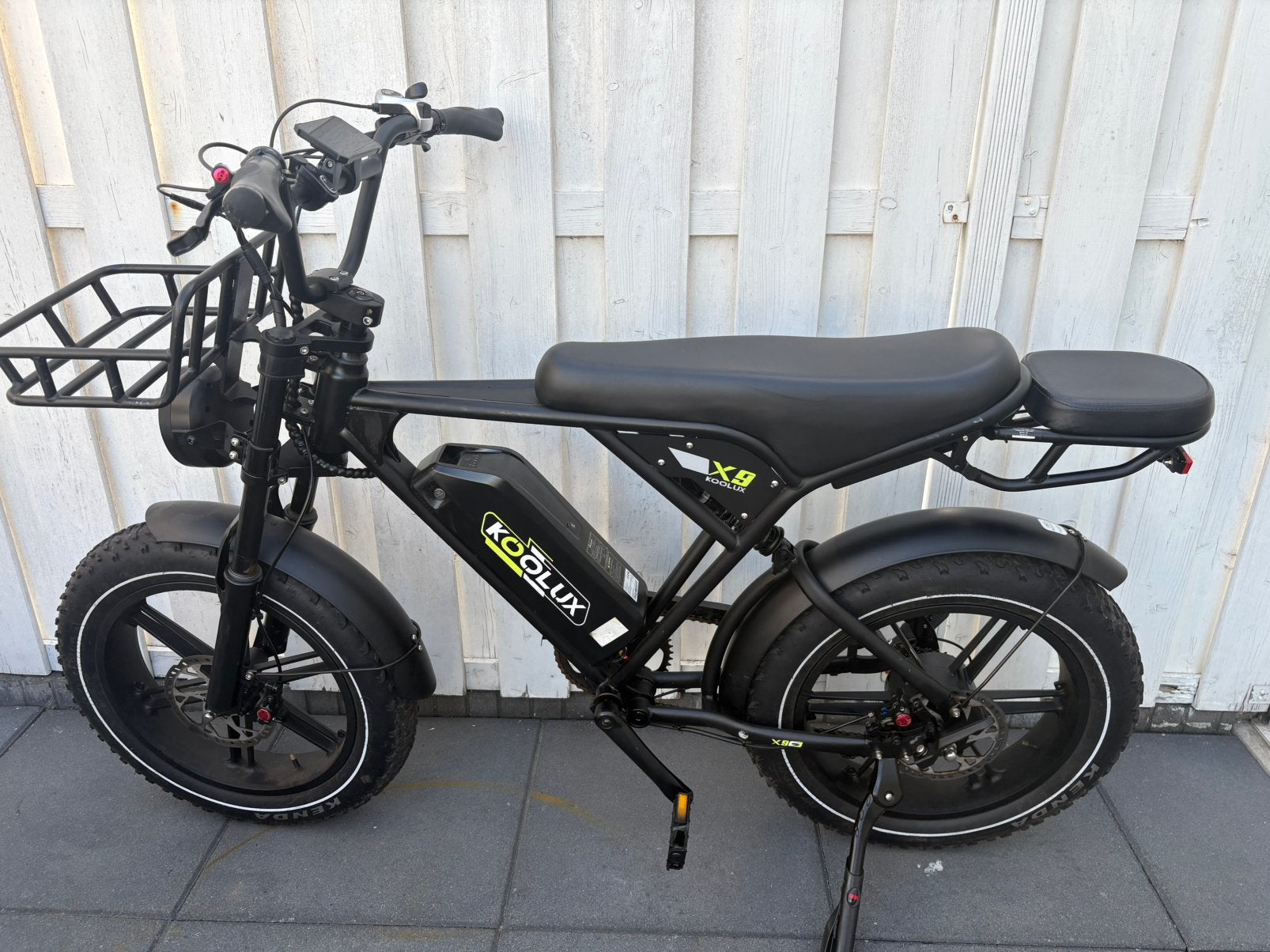 Koolux x9 pro fatbike zeer netje top conditie acriadius 80km, Fietsen en Brommers, Overige merken, Ophalen of Verzenden, Zo goed als nieuw