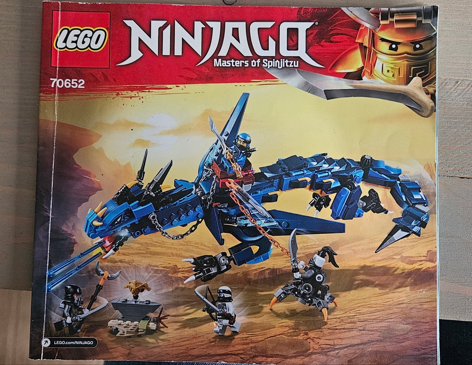 Lego Ninjago Stormbringer, Lego, Ophalen of Verzenden, Zo goed als nieuw, Inclusief instructies