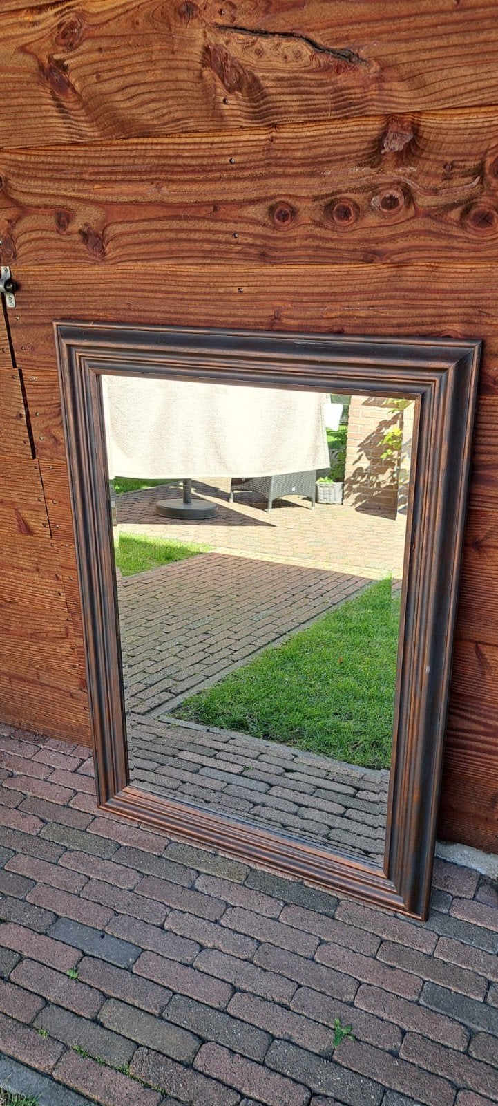 spiegel 60x 100, Huis en Inrichting, Woonaccessoires | Spiegels, Ophalen, Rechthoekig, Minder dan 100 cm