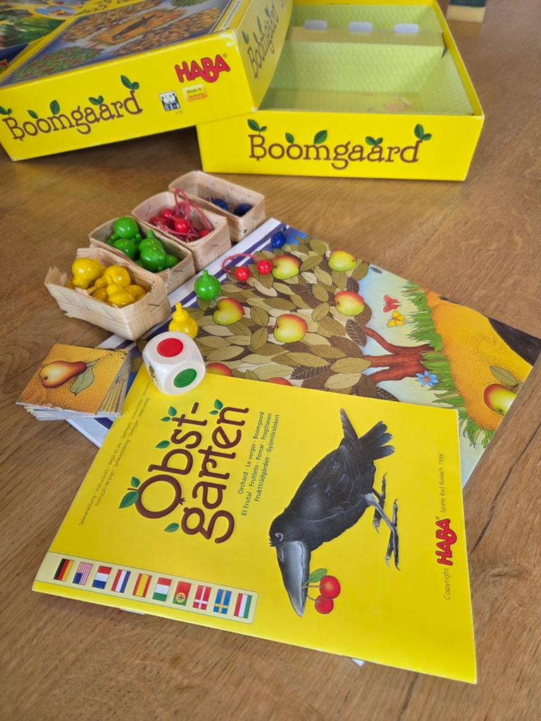 Boomgaard, spel van Haba, Vijf spelers of meer, Ophalen of Verzenden, Gebruikt, Haba