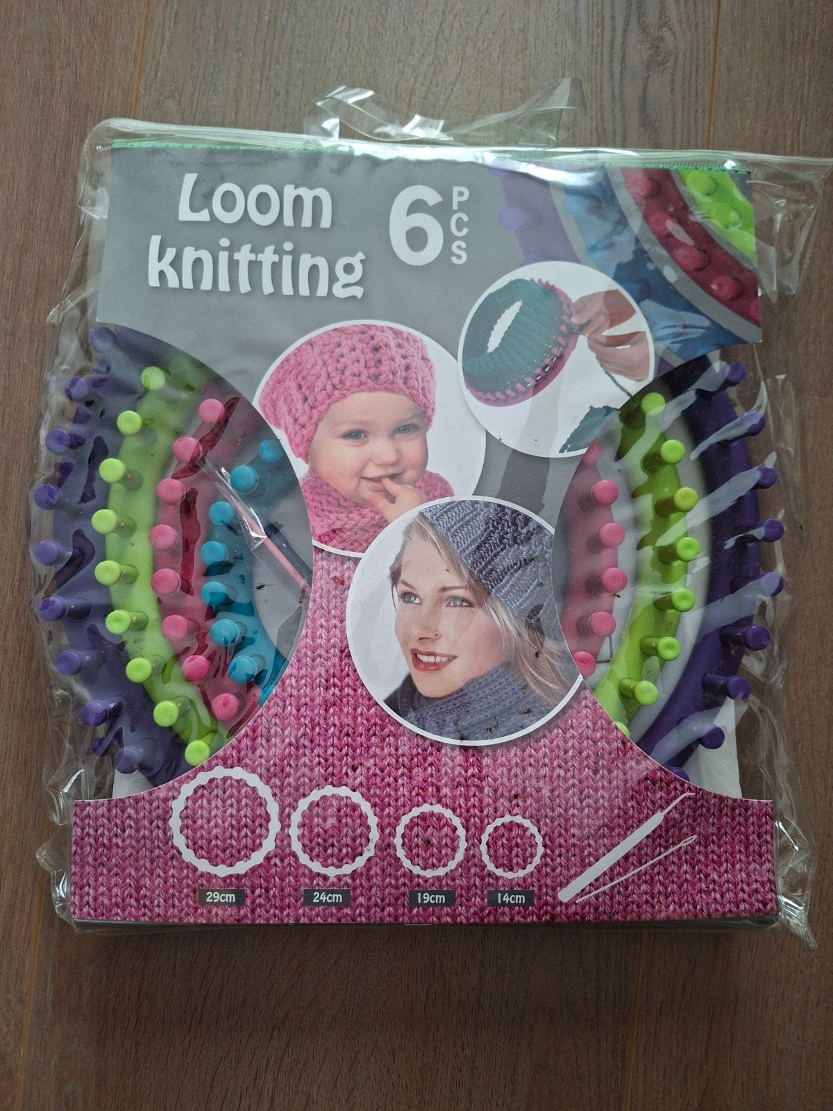 Loom Knitting Set 6-delig - Breiringen 14 t/m 29 cm, Ophalen of Verzenden