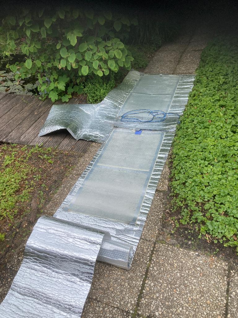 Warmtefolie voor Caravan, Ophalen, Gebruikt