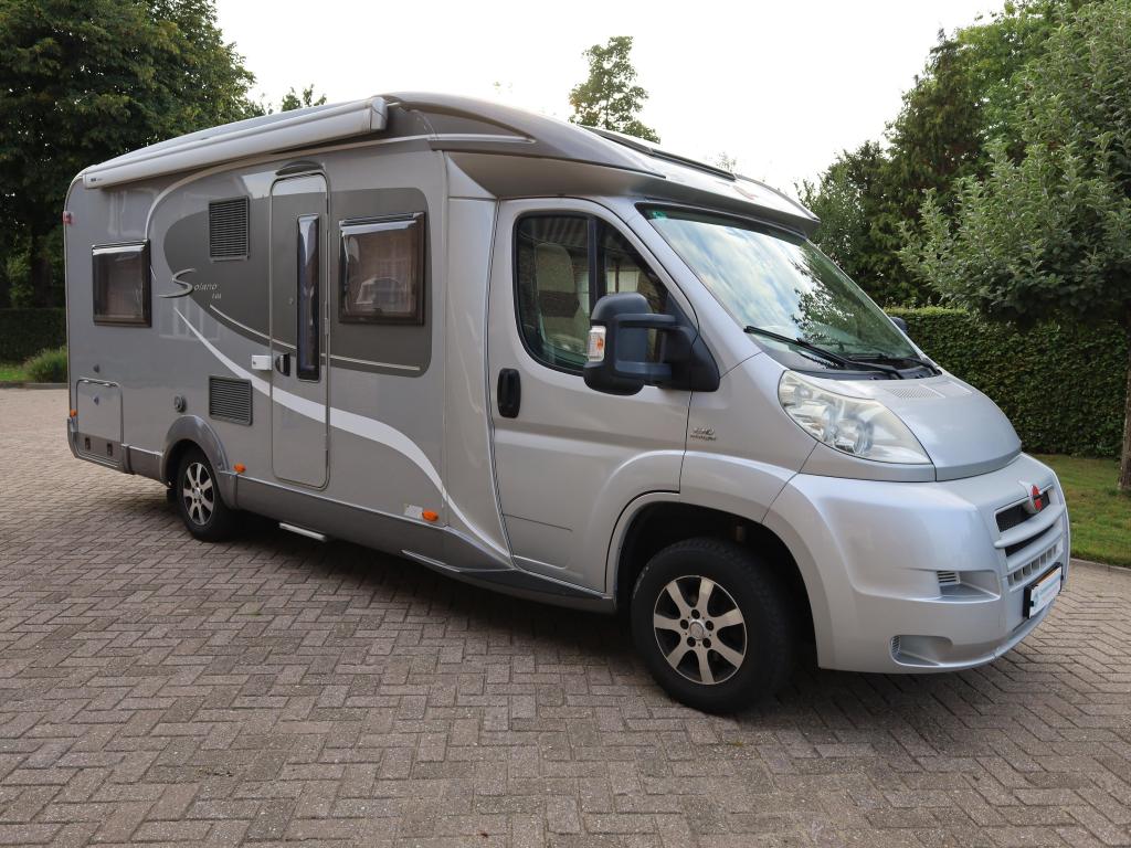 Bürstner Solano T 615 Frans bed, Caravans en Kamperen, Campers, Niet ingevuld, Fiat, Bedrijf, Bürstner