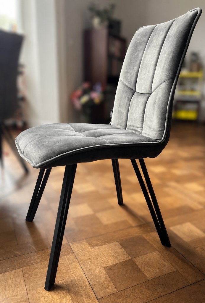 De Bommel eetkamerstoelen 4x donkergroen, Ophalen, Overige kleuren, Zo goed als nieuw, Vier