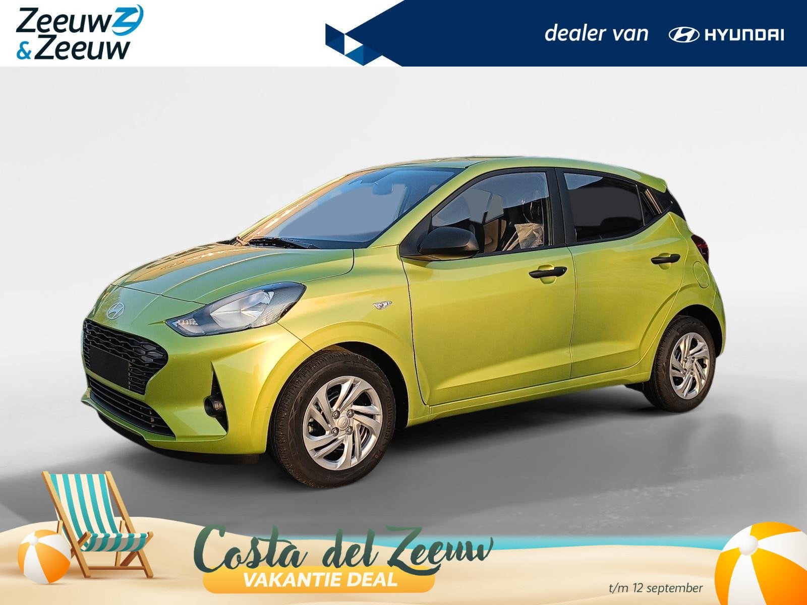Hyundai i10 1.0 Comfort | Navigatie | Camera | Cruise contro, Auto's, 12 maanden, Stof, Euro 6, 899 kg
