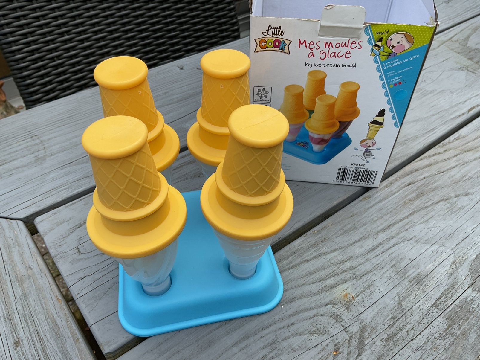 Vormpjes voor ijsjes., Ophalen of Verzenden, Zo goed als nieuw