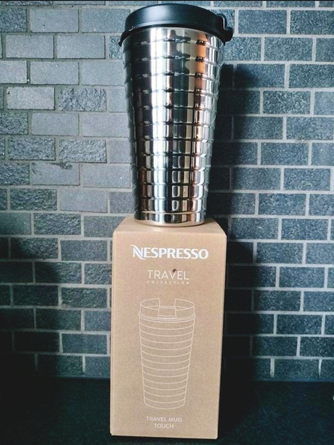 NESPRESSO - TRAVEL MUG, TOUCH, Overige materialen, Verzenden, Overige typen, Nieuw