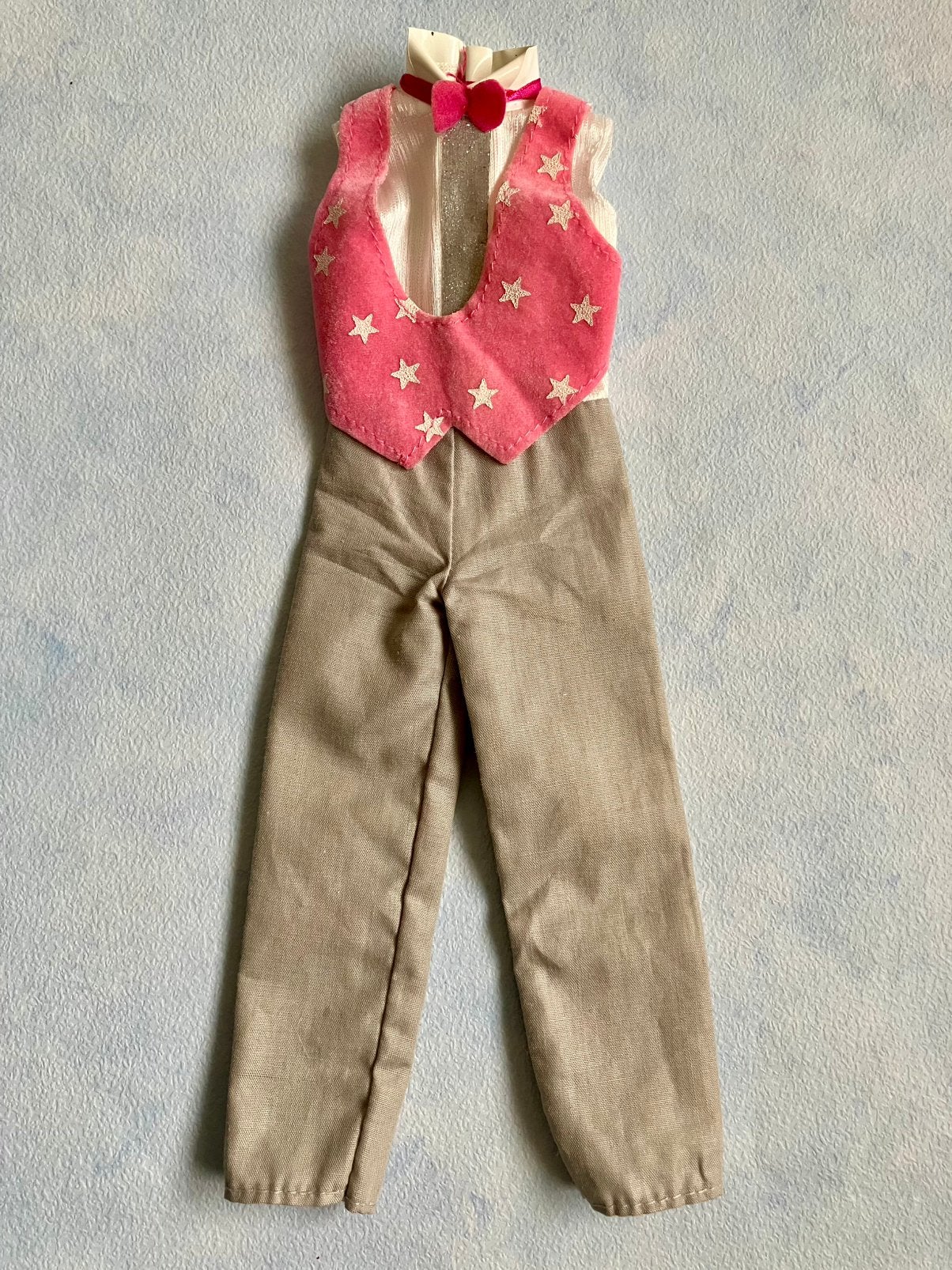 Vintage barbie kleding pak voor Dream Glow Ken 1986