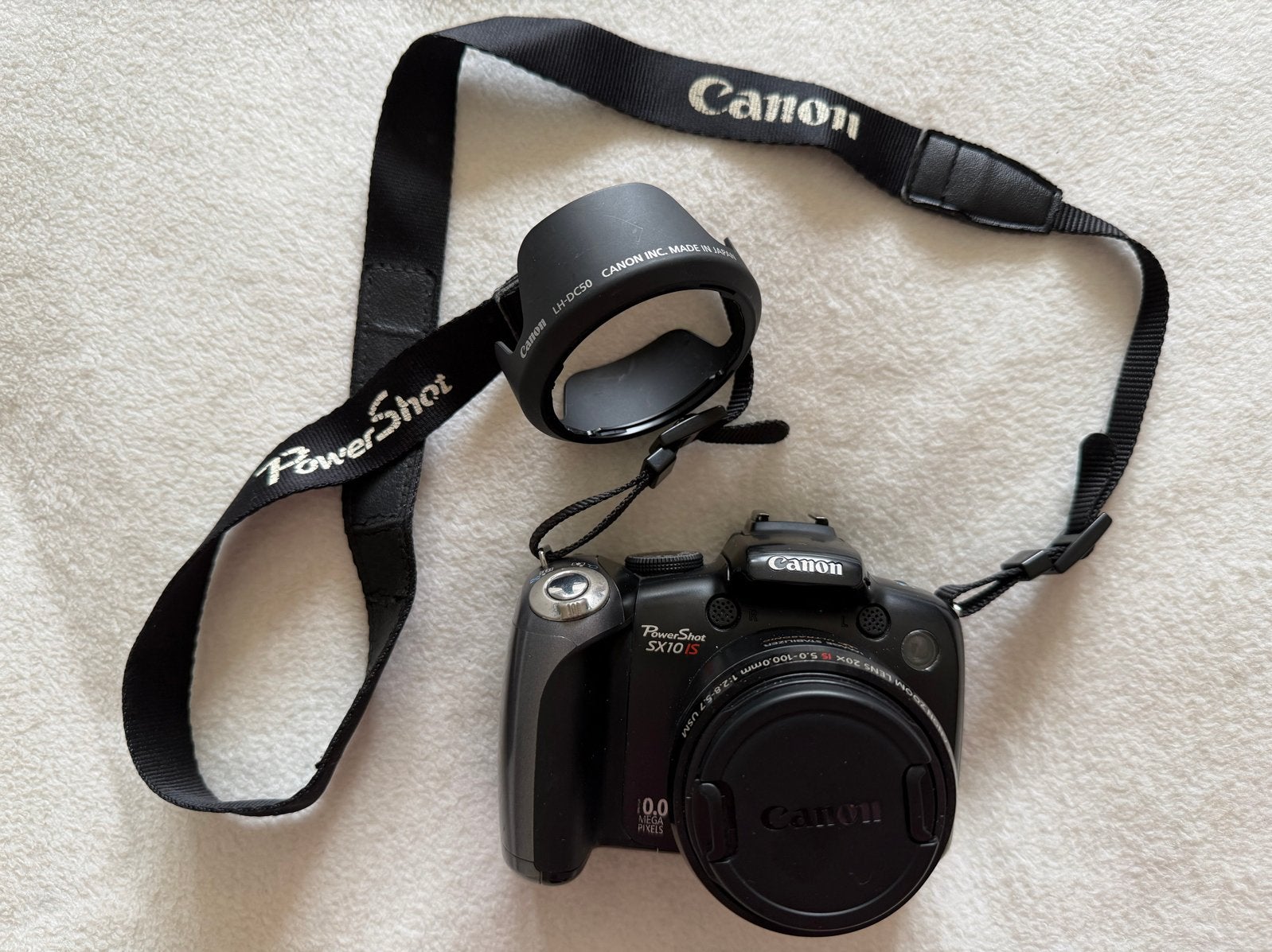 Canon PowerShot SX10 IS – 20x optische zoom + accessoires, Audio, Tv en Foto, Canon, Beeldstabilisatie, Ophalen of Verzenden, Zo goed als nieuw