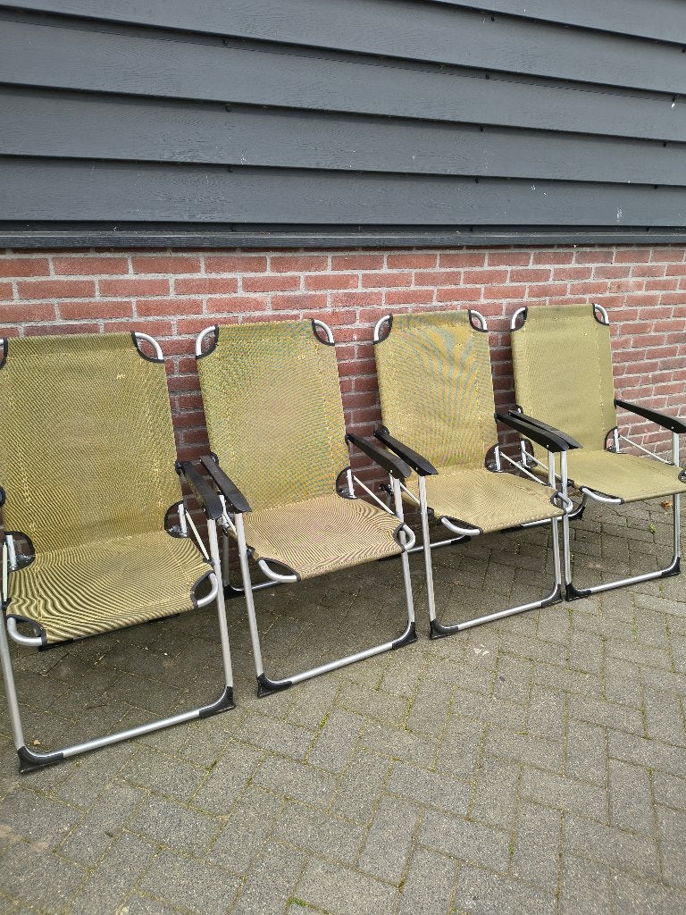Campingstoelen, Caravans en Kamperen, Ophalen, Gebruikt, Campingstoel