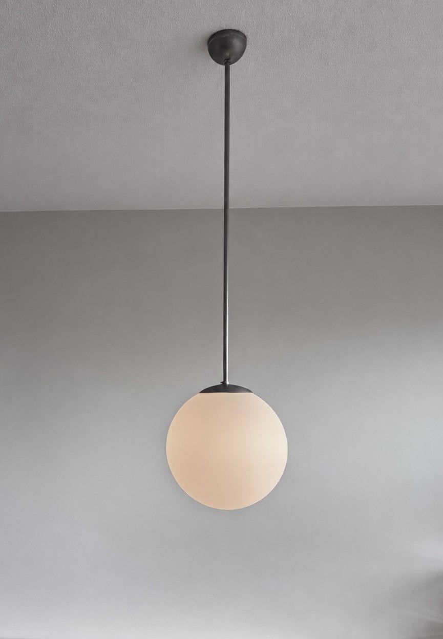 Vintage, Art Deco, Hanglamp, BAUHAUS, Gispen geïnspireerd, Ophalen of Verzenden