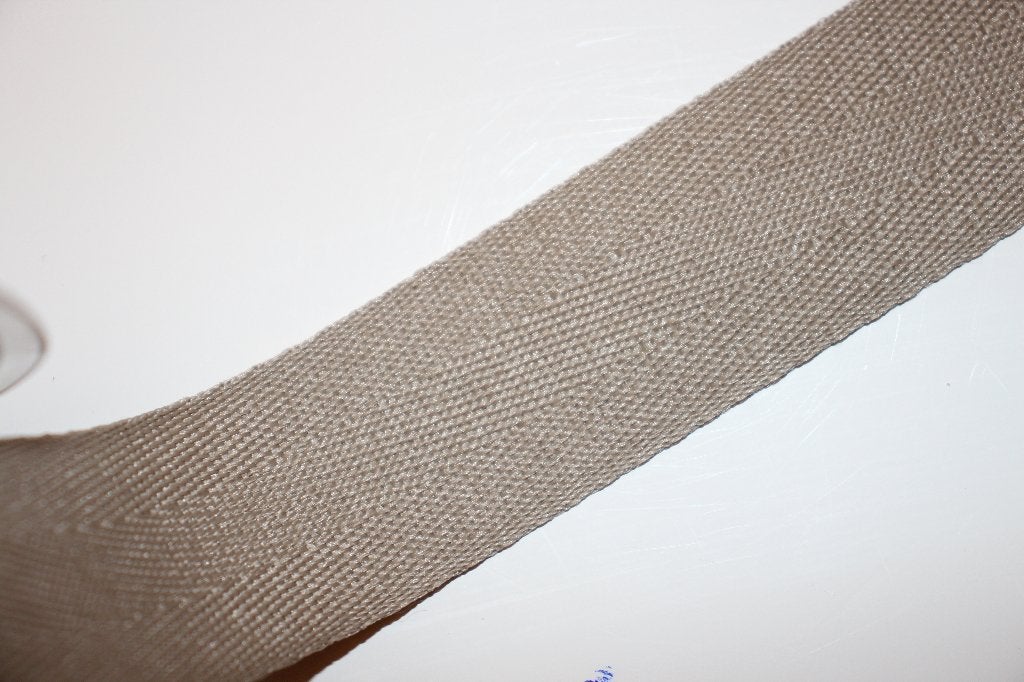 Geweven keperband - col.886 beige - 29mm #3615, Ophalen of Verzenden, Nieuw, Lint, Band of Elastiek