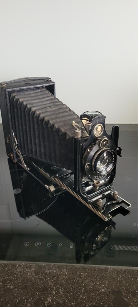 Balgcamera ICA Dresden Orix 308, Ophalen of Verzenden, Lens of Lenzen