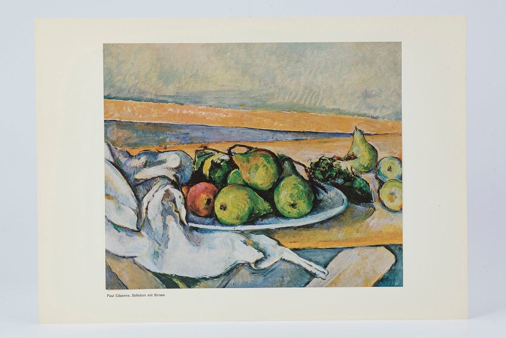 Vintage Print: Romantisch Paar, 'Der Kuss', Ophalen of Verzenden, Print, Print/reproductie, Ingelijst