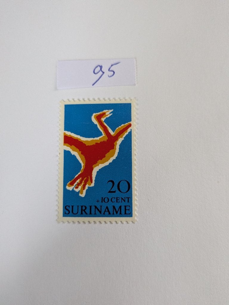 Suriname, Verzenden, Postfris