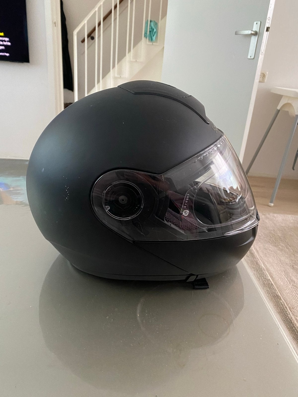 Schuberth C3 Basic Systeemhelm Mat Zwart, Ophalen, Systeemhelm, Heren, L