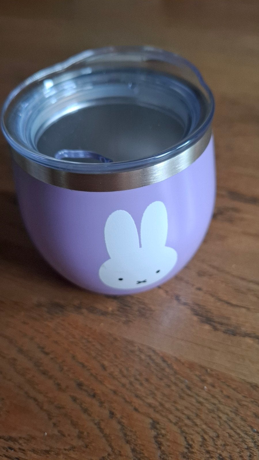 Miffy / Nijntje RVS Beker met Deksel - Paars/lila, Hema, Thermoskan, Nieuw, Ophalen of Verzenden