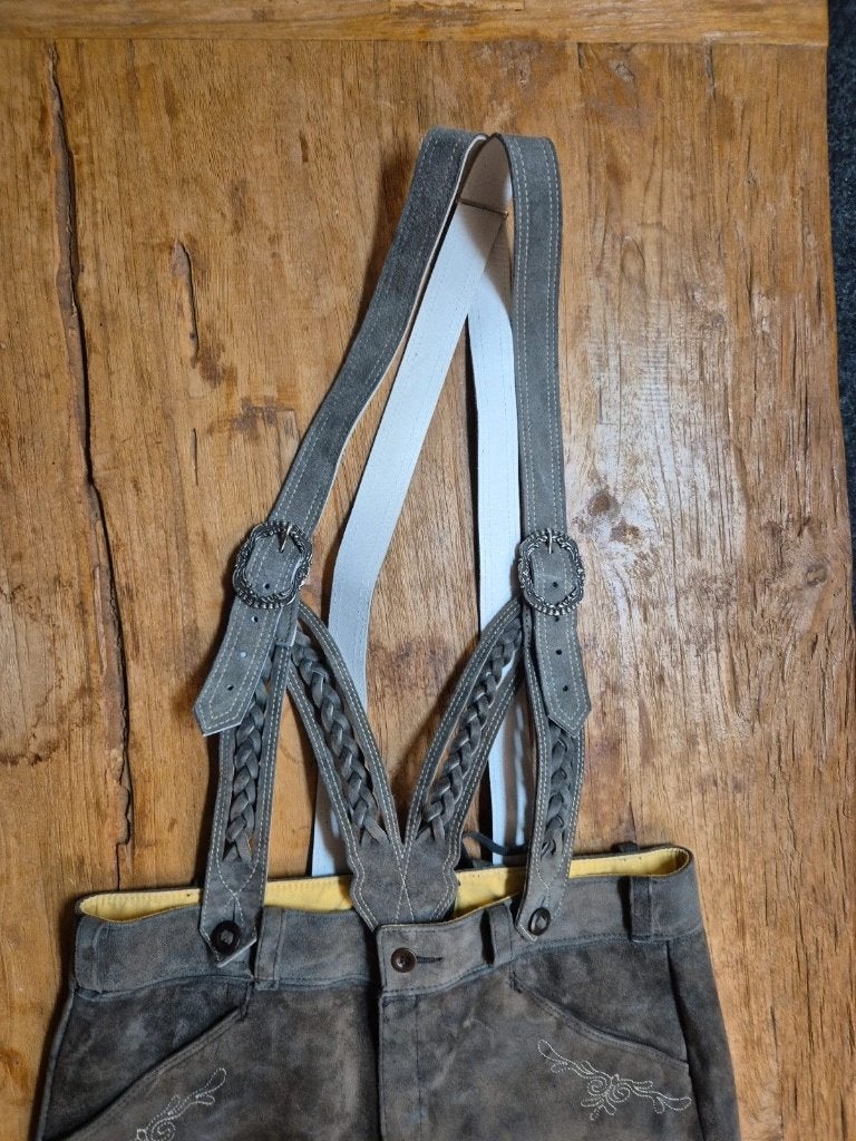 Mooie lederhosen, Kleding | Heren, Maat 48/50 (M), Djt@dejuistetoon.eu, Ophalen of Verzenden, Zo goed als nieuw