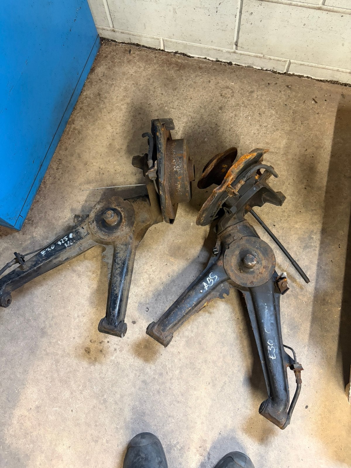 Schijf draagarmen BMW e30, Ophalen of Verzenden, Gebruikt, BMW