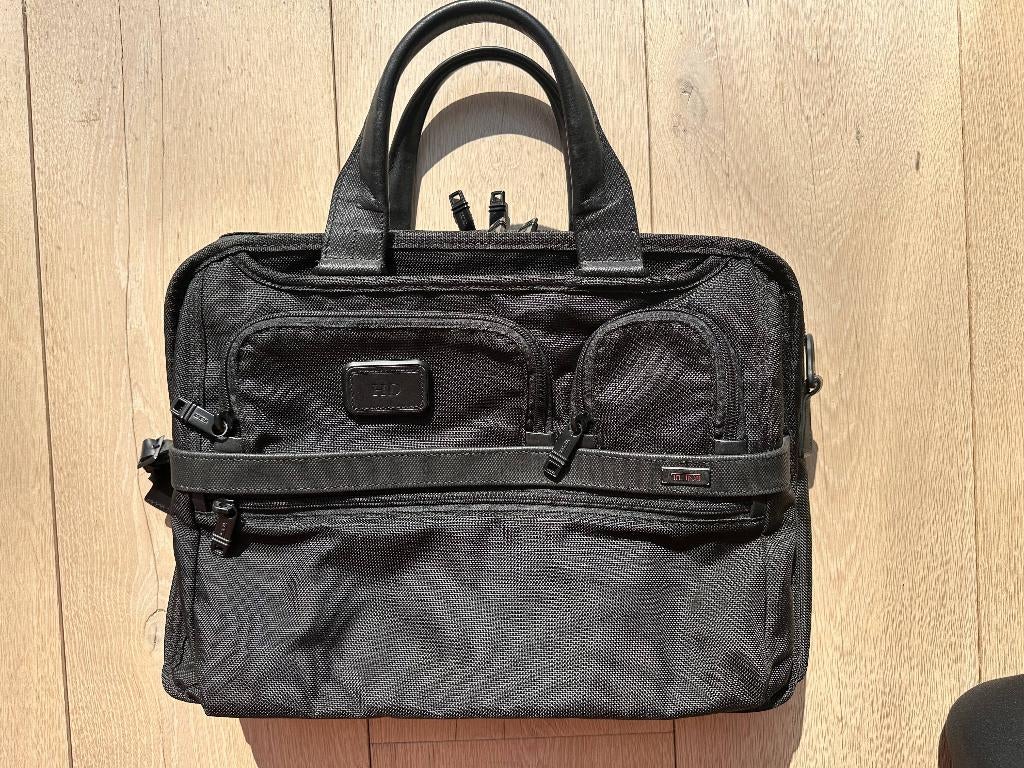 TUMI - business/laptop tas, 40 tot 60 cm, 20 tot 30 cm, Zwart, Minder dan 35 cm