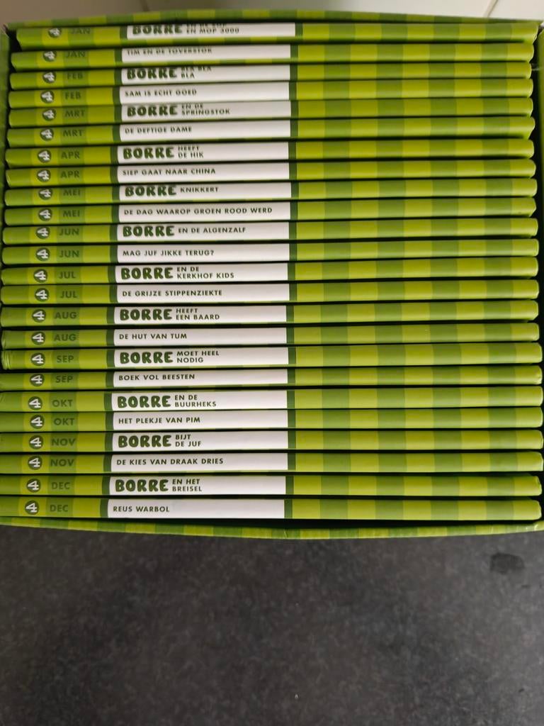 Borre groep 4, complete box, nieuwprijs €180, Boeken, Ophalen of Verzenden, Zo goed als nieuw, Non-fictie