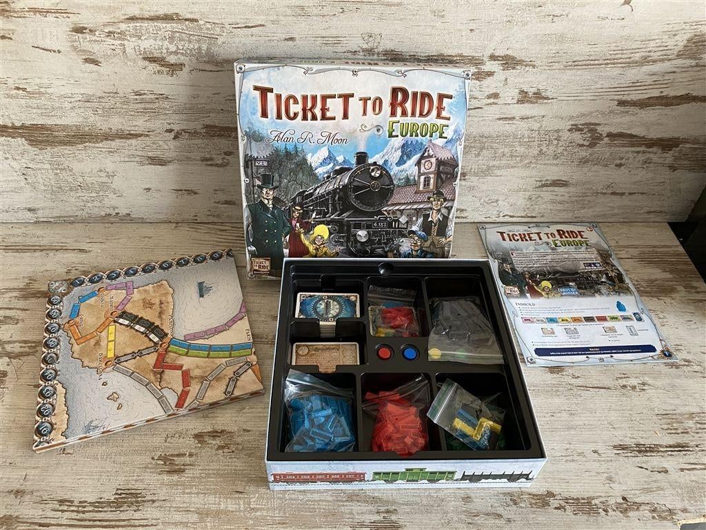 Ticket to ride europe Alan Moon [s957], Verzenden, Zo goed als nieuw