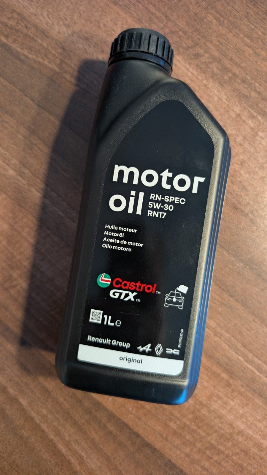 Castrol GTX RN-SPEC 5W-30 RN17 Motorolie 1L, Ophalen of Verzenden, Nieuw, Renault