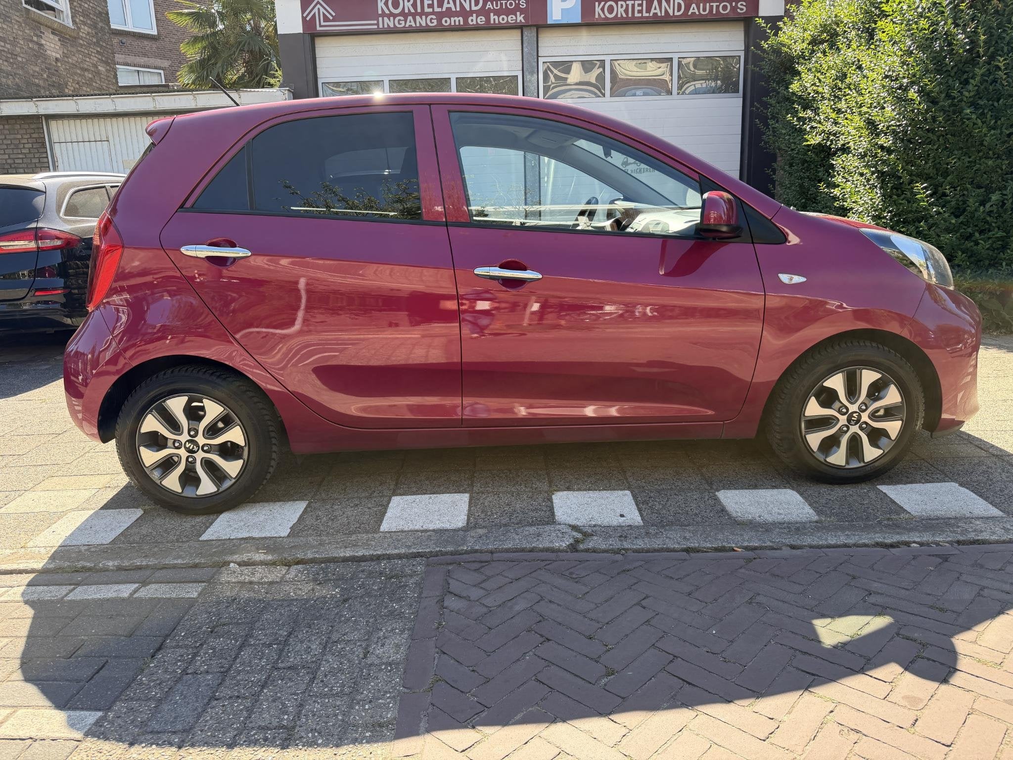 Kia Picanto 1.0 CVVT DynamicLine, Voorwielaandrijving, Stof, Gebruikt, Met garantie (alle)