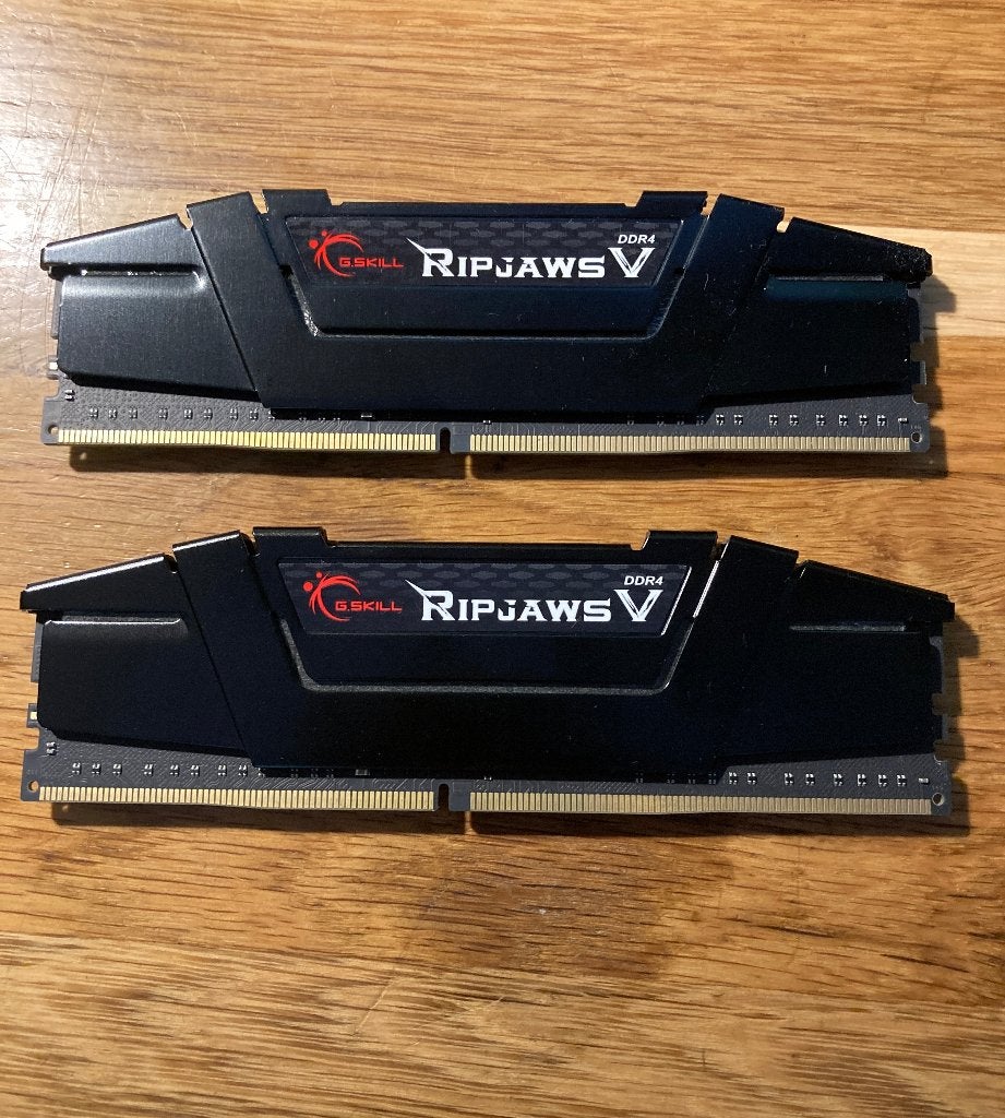 G.Skill Ripjaws V DDR4 16GB (2x8GB) 3600MHz  Geheugen, Computers en Software, DDR4, Ophalen of Verzenden, Zo goed als nieuw, Desktop