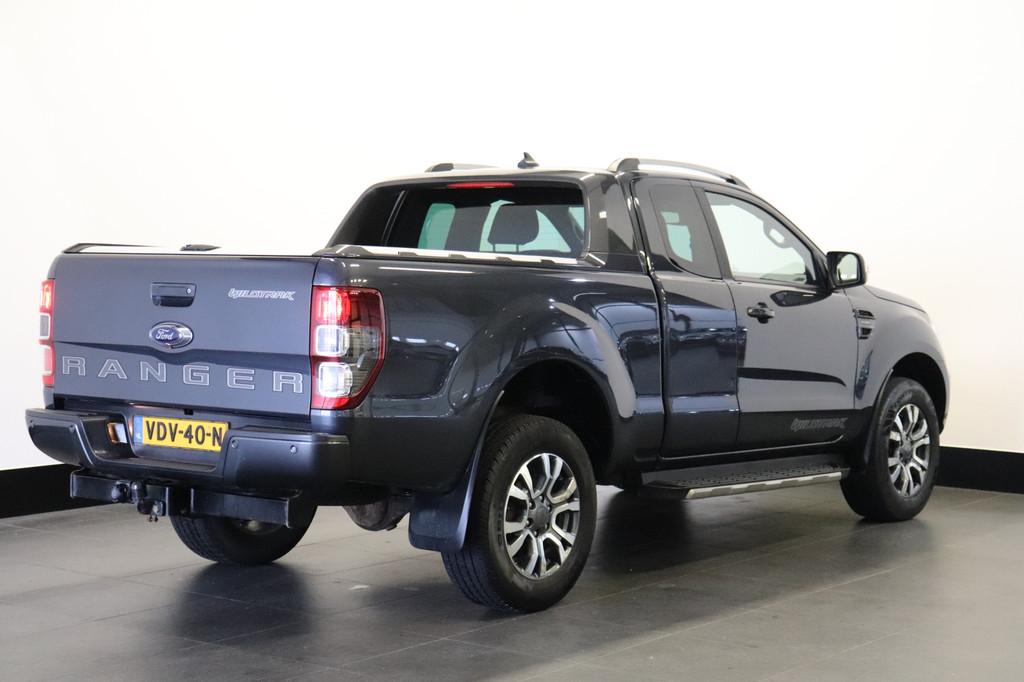 Ford Ranger 2.0 EB 213PK 4X4 Wildtrak Automaat EURO 6 - A/C, Auto's, 4 cilinders, Bedrijf, Diesel, Vierwielaandrijving