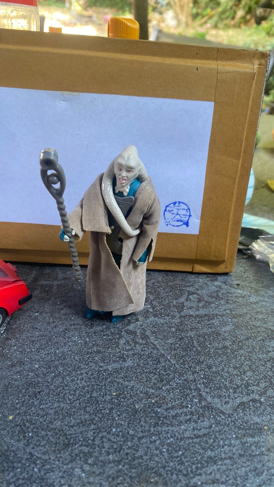 Vintage star wars figuur bib fortuna, Verzamelen, Ophalen of Verzenden, Zo goed als nieuw, Actiefiguurtje