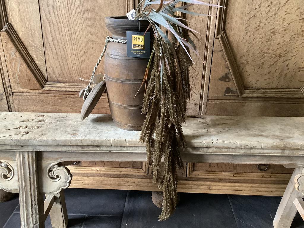 NIEUW hangende PTMD kunsttak Pampas 80 cm, Huis en Inrichting, Woonaccessoires | Kunstplanten en Kunstbloemen, Ophalen of Verzenden