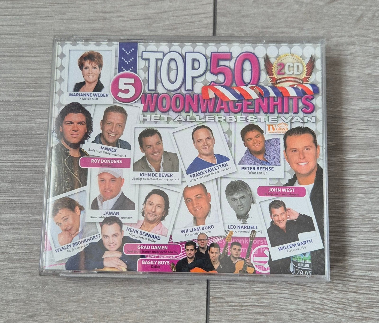 Woonwagenhits 2 cd's, Ophalen of Verzenden, Zo goed als nieuw, Levenslied of Smartlap