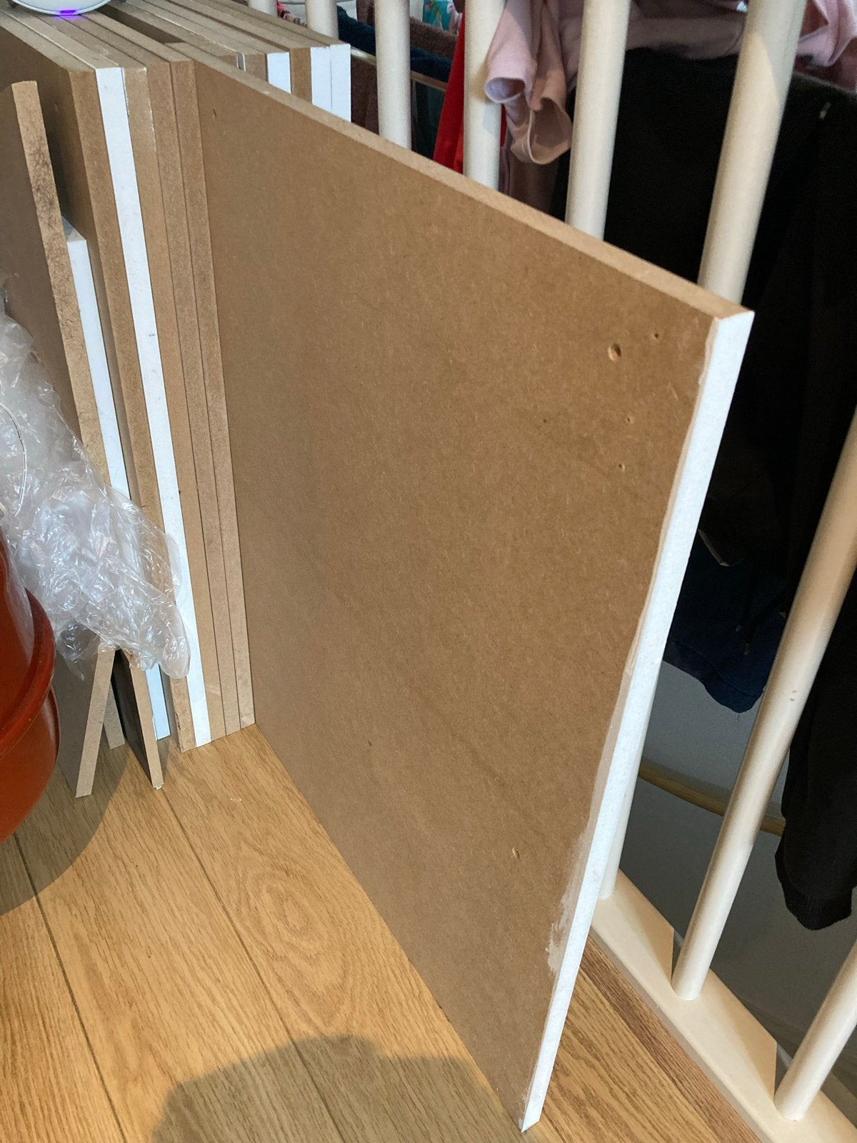 25+ MDF platen - Diverse afmetingen, Ophalen, Gebruikt, Minder dan 25 mm, Plank