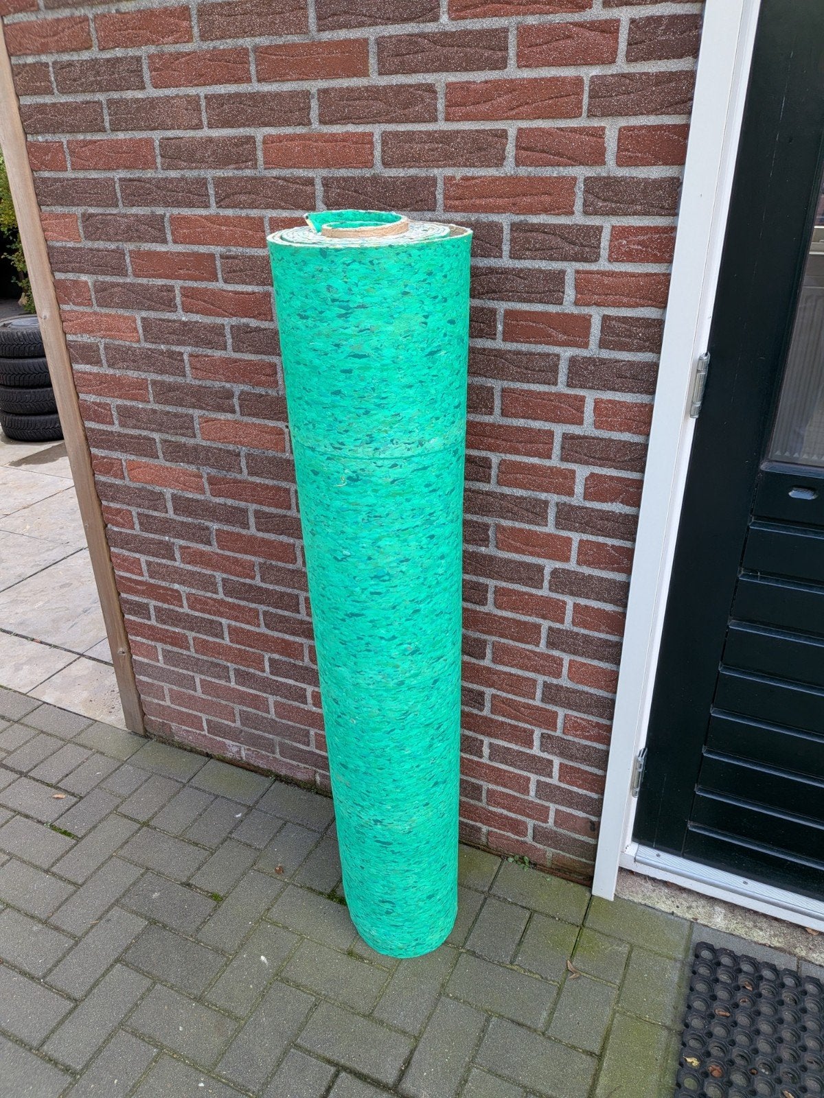 Rubberen ondertapijt voor trappen -Geluiddempend & Isolerend, Huis en Inrichting, Ophalen, Gebruikt, Geluiddempend, Isolerend