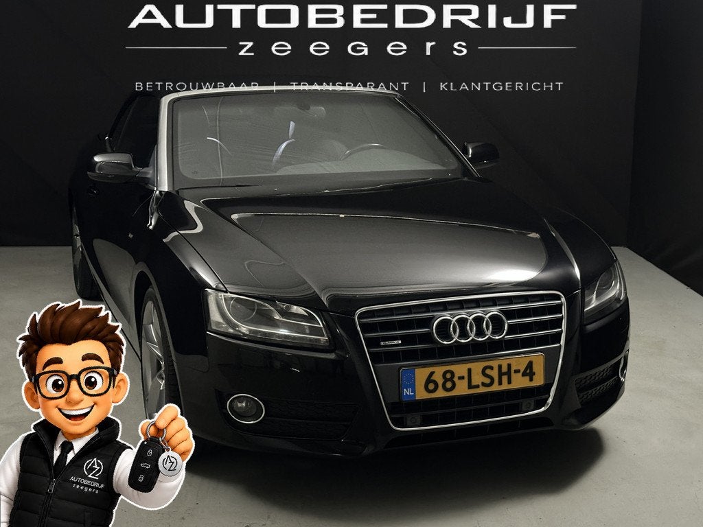 Audi A5 Cabriolet 2.0 TFSI quattro *Cabrio*AC*Navi*Heatseat*, Auto's, Audi, Euro 5, Gebruikt, 4 cilinders, 4 stoelen
