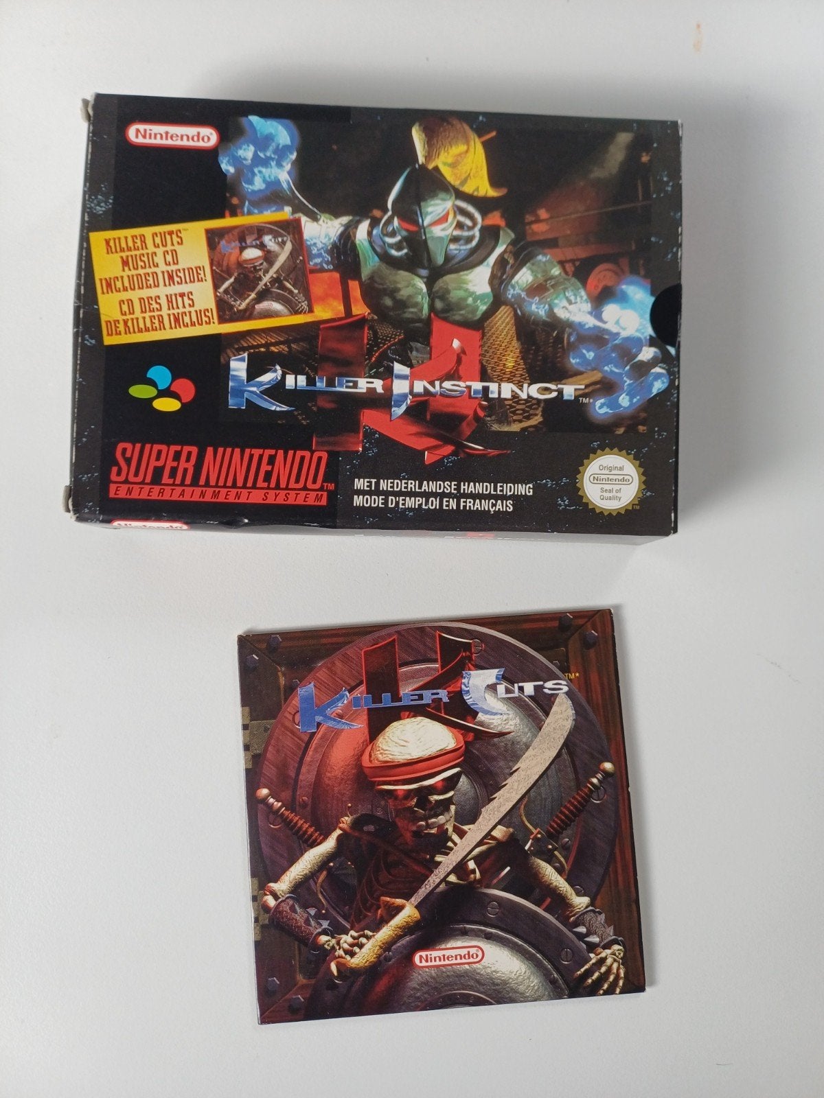 SNES Killer instinct incl cd Killer Cuts, Ophalen of Verzenden