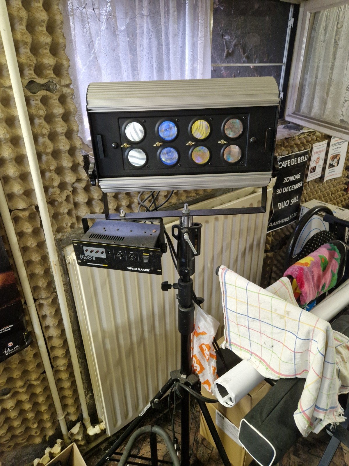 JB SYSTEMS  Lampset incl Statief, Ophalen, Gebruikt, Licht