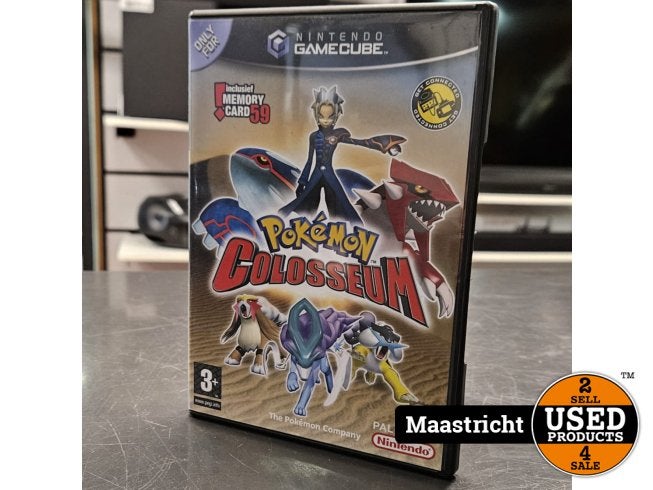 Pokemon Colosseum + Pokemon Box - Nette conditie, Spelcomputers en Games, Nintendo, Zo goed als nieuw, Support@nintendo.com, 11-1 Hokotate-cho, Kamitoba, Minami-ku
Kyoto 601-8501
Japan