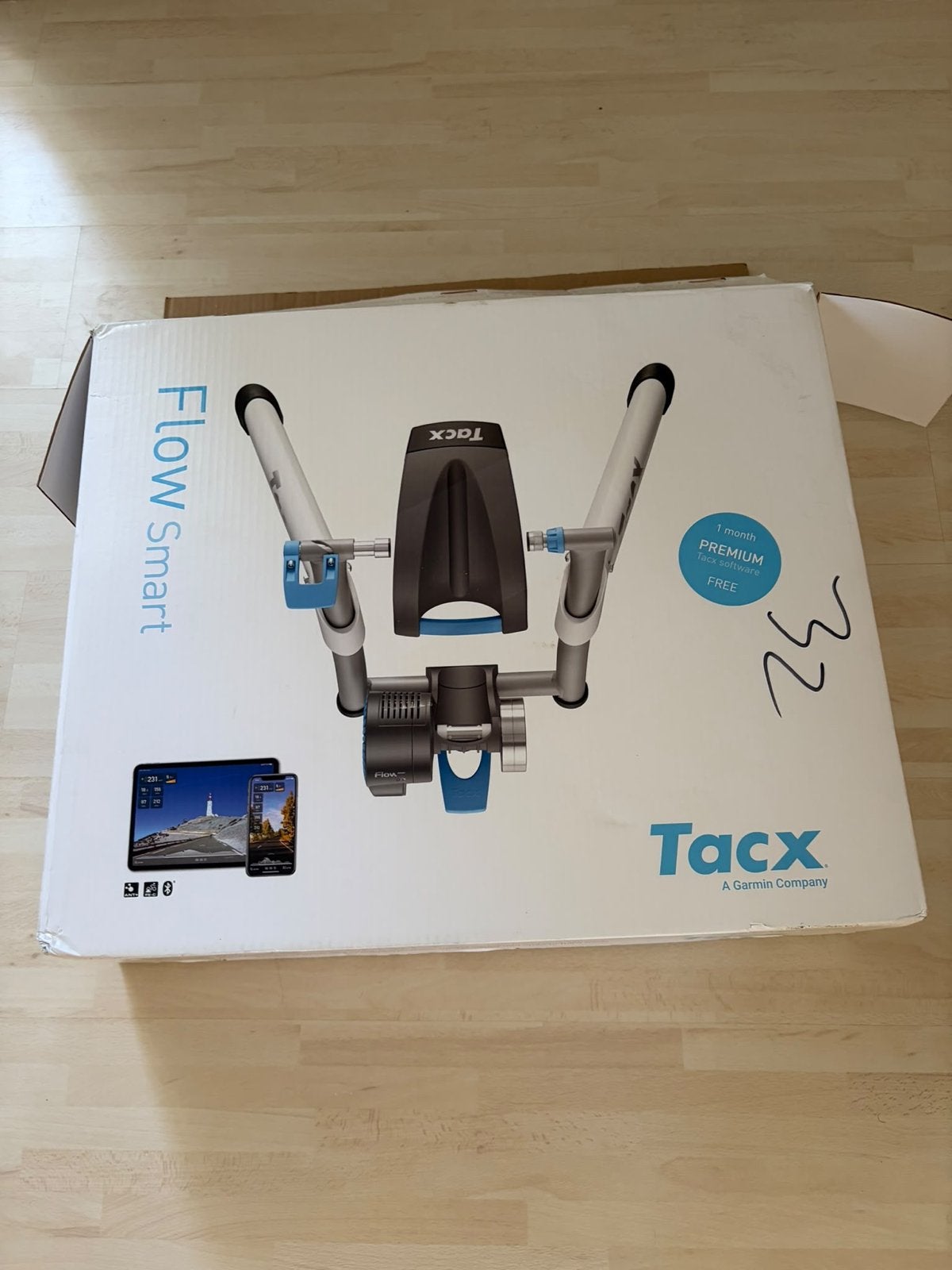 Tacx Flow Smart fietstrainer - Indoor fietsen, Ophalen of Verzenden, Gebruikt, Overige typen