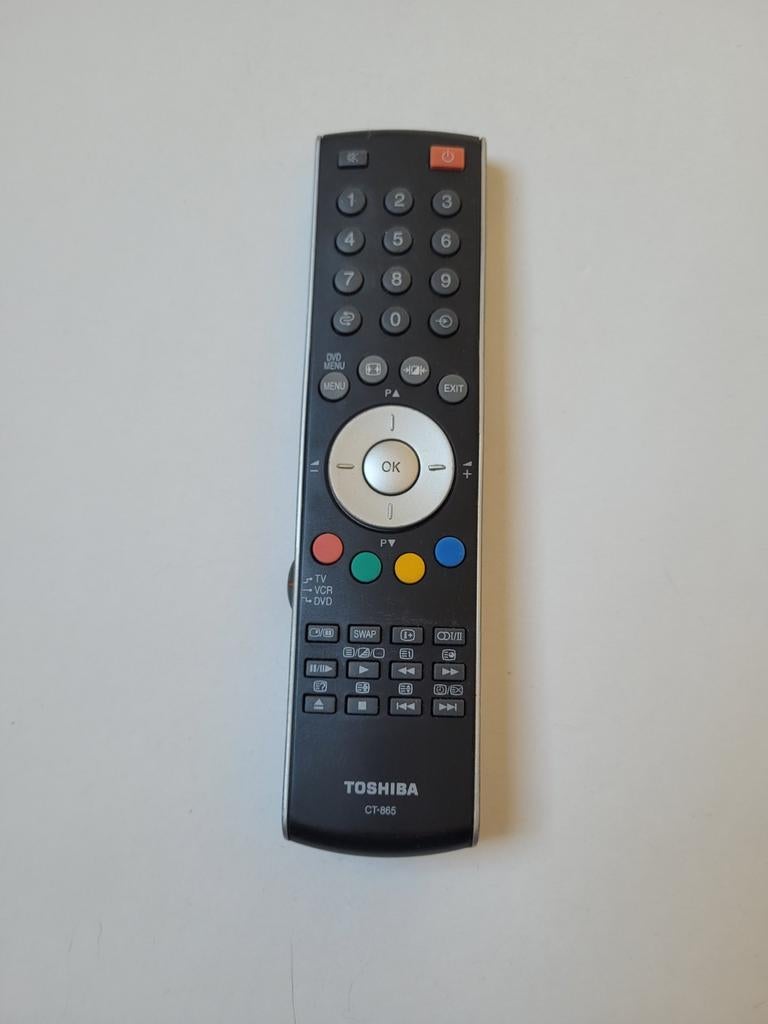 Toshiba CT-865 Afstandsbediening - Goede Gebruikte Staat, Gebruikt, Tv, Ophalen of Verzenden, Origineel